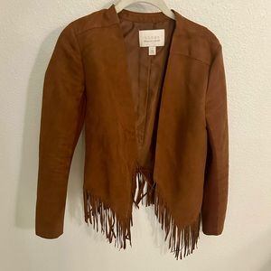 Hinge Fringe Jacket